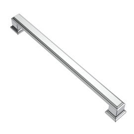 Alzassbg 6 Pack Polished Chrome Cabinet Pulls, 7-1/2 Inch(192mm) Hole Centers Cabinet Handles Kitchen Hardware for Cabinets and Drawer AL3071CP