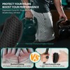manaraha Ergonomic Rubber Gym Grips for Men & Women –