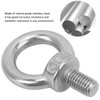4Pcs Stainless Steel Lifting Ring Eye Bolt Heavy Duty Machinery