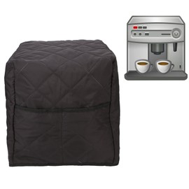 Cubierta antipolvo para cafetera, mezclador de soporte, cubierta para máquina licuadora con bolsillo de almacenamiento, cubierta de electrodomésticos de algodón suave, accesorios aptos para la mayoría