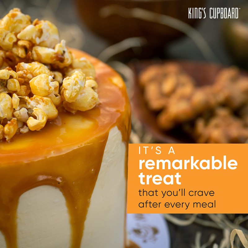 King's Cupboard Bourbon Caramel Sauce - The Perfect Sauce for