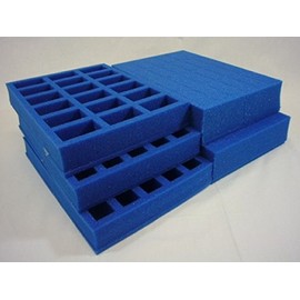 KR Multicase Tray Set: Holds 16-24 H2/ H3 figures, 58 H1/ H2 figures