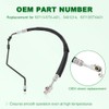 QCESEV Power Steering Pressure Hose Assembly Compatible with 2007 2008