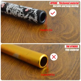 JXPANG Universal 28mm 1/1/8" Handle Bar For CRF KLX KX LTR TRX SX SXF EXC XCW Motocross Pit Dirt Bike Scooter ATV Quad Bike Grizzly Hawk 250 Bicycles (Gold)