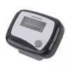 걸음수측정기 허리춤 미니 만보계 어른신 만보기 [블랙] Mini Pedometer Waist