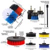 JUSONEY Drill Brush Scrub Pads 38 Piece Power Scrubber Cleaning