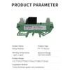 GAEYAELE 4 Channel Relay Module 1 SPDT DIN Rail Mount