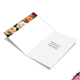 NobleWorks 65th Birthday Milestone Greeting Card with 5 x 7 Inch Envelope (1 Card) 65 Year Time Count C10676MBG