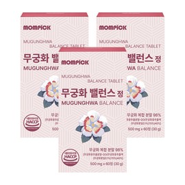 Mampick Mugunghwa Fit Mugunghwa Fit Diet Mugunghwa Extract 3 Boxes / 맘픽 무궁화핏 무궁핏 다이어트 무궁화 추출물 3박스