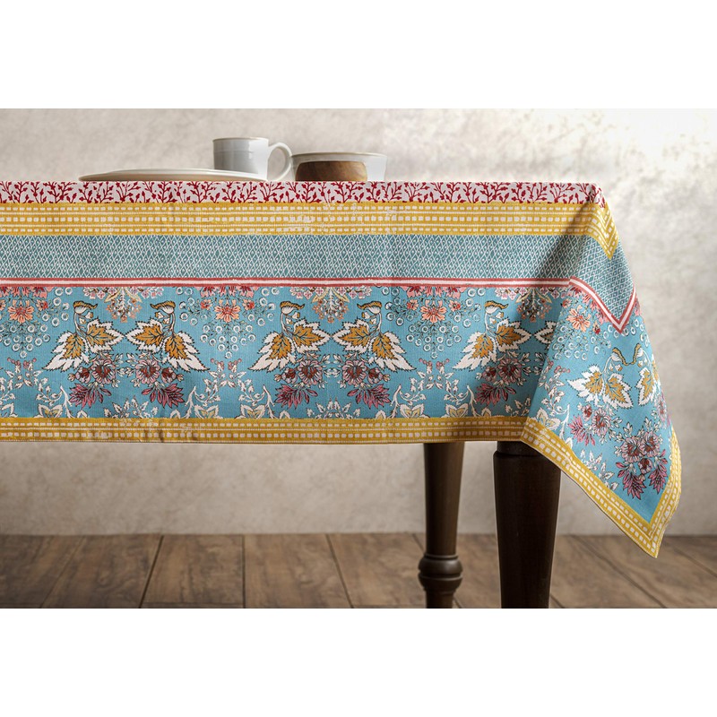 Maison d' Hermine Tablecloth 100% Cotton Table Cover Decorative Washable