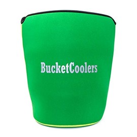 Bucket Cooler - 7mm Neoprene Sleeve for 5 Gallon Bucket (Green)
