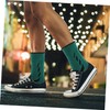 Baluue 3pairs Comfortable Compression Ankle Sleeve Breathable Ankle Support Socks