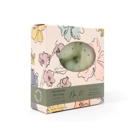 Cait + Co Handmade Bath and Body Moisturizing Bar Soap, Shea Butter With Exfoliating Clay, Forest Spice