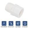 uxcell PVC Male Adapter Pipe Fitting, 5Pcs 3/4" 2-Way PVC