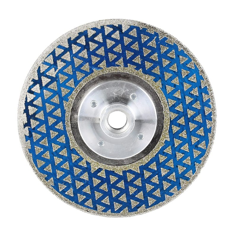 Raizi 125mm Electroplated Diamond Cutting And Grinding Disc for Ceramic