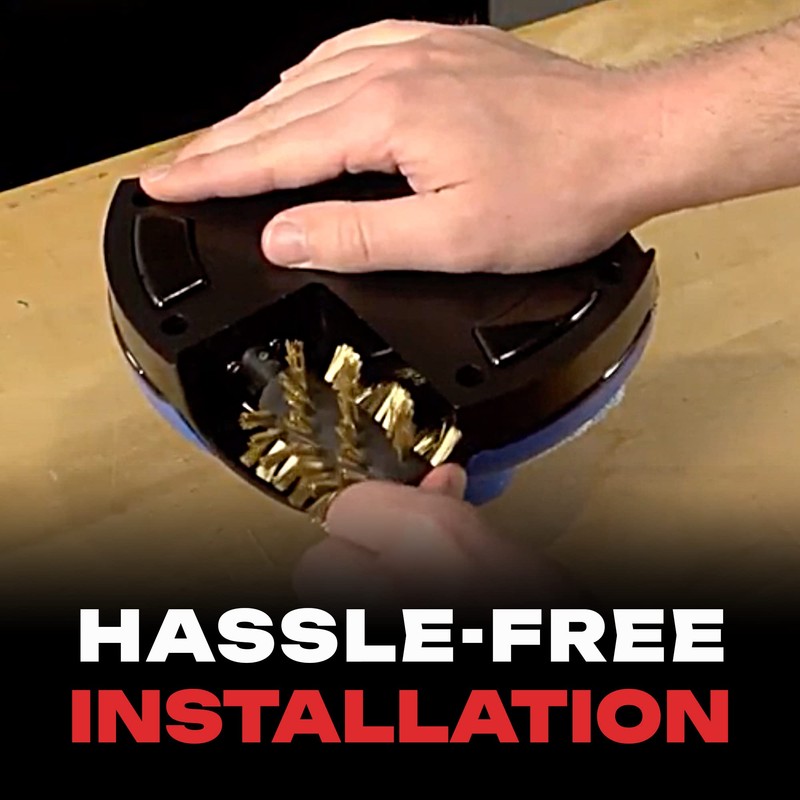 Grillbot Replacement Quick Release Brush Adaptors, Accessories for Grill Cleaner