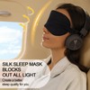 Geyoga 24 Pcs Silk Sleep Masks Soft Satin Eye Masks