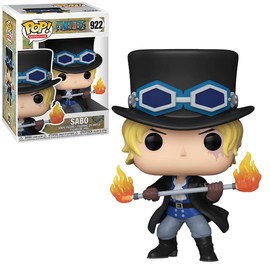 POP One Piece - Sabo Funko Vinyl Figure (Bundled with Compatible Box Protector Case) Multicolor 3.75 inches