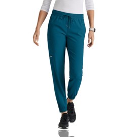 BARCO Grey's Anatomy Spandex Stretch Direct - Dash Scrub Jogger for Women Medium Tall Bahama