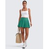 CRZ YOGA Womens Mini Pleated Athletic Tennis Skirts High Waisted