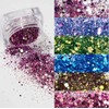 Mygitter Nail Art Chameleon Sequins Laser Glitter 12 Pot