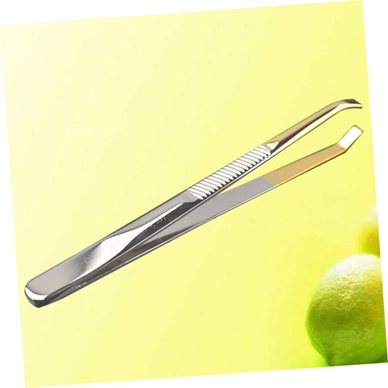 Ipetboom Professional Stainless Steel Eyebrow Tweezer Makeup Lash Tweezer Lightweight