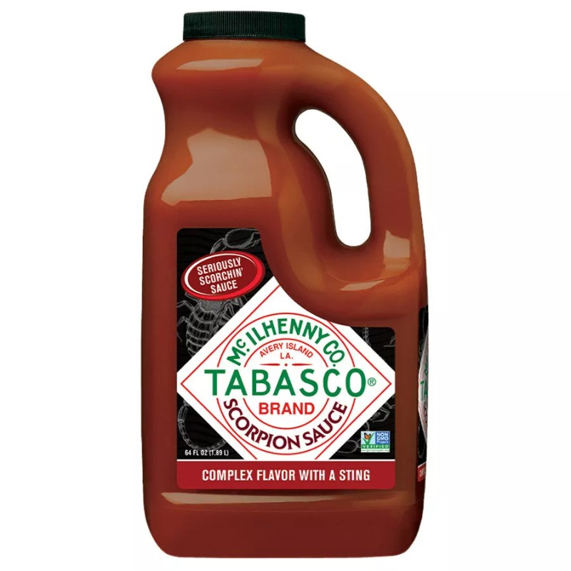 TABASCO 64 oz Hot Sauce 1/2 Gal. Choose From 9