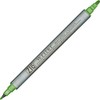 Zig Memory System Writer Twin Tip Marker Metallic Black