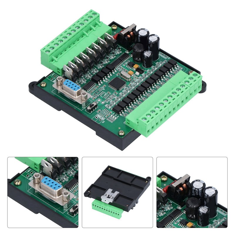 PLC Control Board Industrial Programmable Logic Controller Module Accessory Part