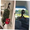 Mipcase 2Pcs Double Headed Suction Cup Hanger Durable Vacuum Hooks