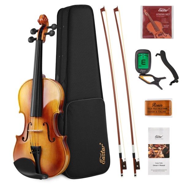 Eastar Eastar EVA-330 Acoustic Violin 4/4 Full Size Solidwood Fiddle