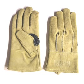 Towa Corporation EXTRAGUARD TAKIBI (SP) Semi-Long Type, F Size, Khaki Beige, 5 Finger Type EG-014