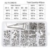 KUUQA 400 Pcs Grub Screws Set Allen Key Screws M3