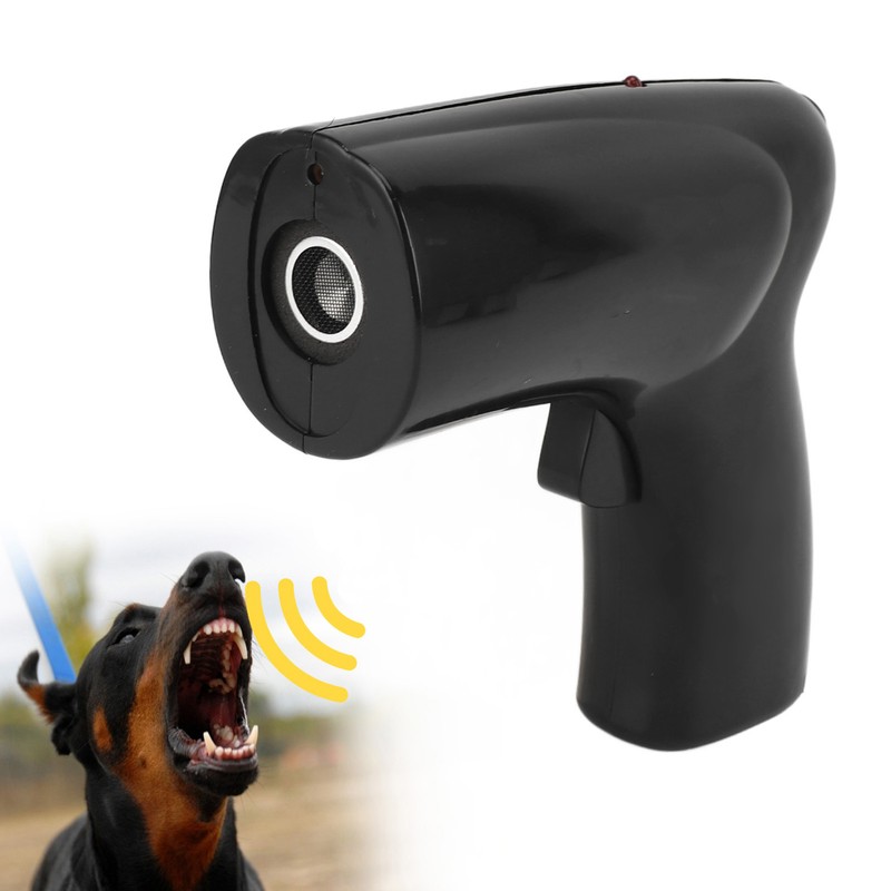 Dog Bark Deterrent Device 25KHZ Ultrasound Barking Control Handheld Dog