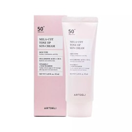 ArtDeli 아트델리 멜라 컷 톤업 선크림 50ml Arteli Mela Cut Tone Up Sun Cream 50ml [50ml x 1 piece]
