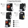 45L Basketball Backpack for Sports – Large Gear Bag with