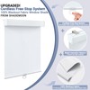 SHADEMOON Blackout Cordless Roller Shades for Windows,Free-Stop System Blind with