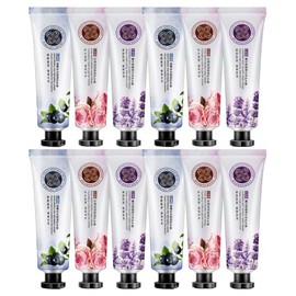 Set 12 Cremas Hidratantes Manos Suaviza y Humecta La Piel Tamaño Portatil Crema Gatito Manos Cream Cuidado Corporal