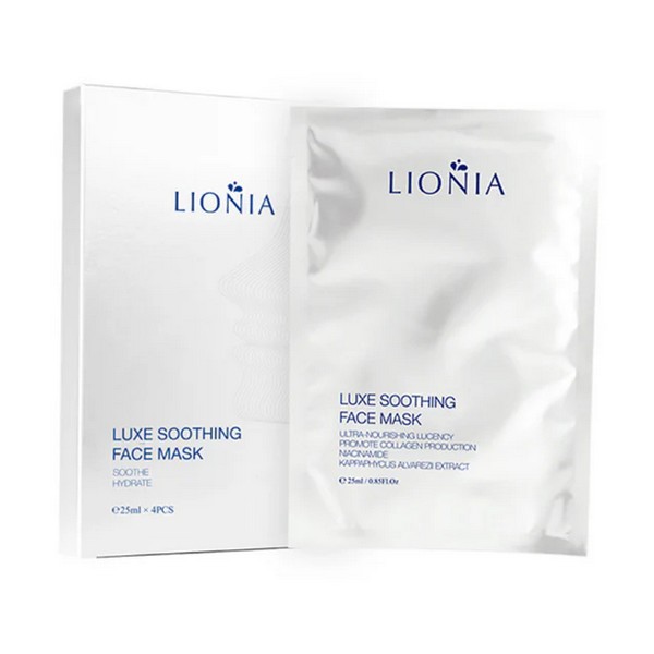Lionia Luxe Soothing Face Mask 25mL x 4 Packs