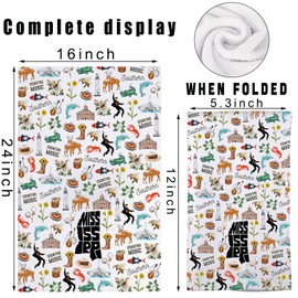 JNIAP Mississippi Kitchen Towel Mississippi State Gifts Mississippi State Dish Towel Mississippi State Hand Towel (Country Music kt)