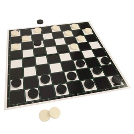 HTI Toys Traditional Games Draughts Set Board Game For Kids Adults