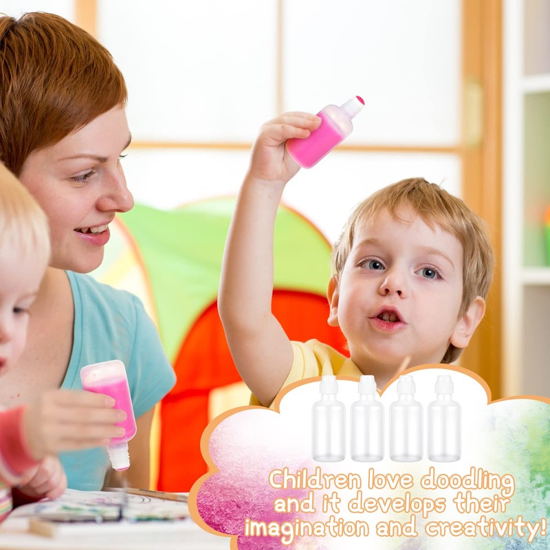 Patelai - 24 botellas vacías de 2 onzas de pintura