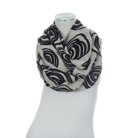 Majea 880025 Women's Loop Scarf, Cream 18