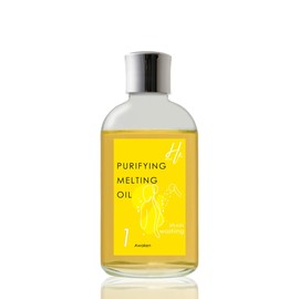 Hiroko.K Purifying Melting Oil, No1 Awaken, 4.2 fl oz (120 ml), Citrus Scent, Shower Oil, Bath Oil, Castor Oil, Organic Scent, Natural Fragrance, Natural Vegan, Sebum Stain, Pore Stain, Back Acne