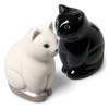 Abbott Collection 27-FELINE Sitting Cat Salt and Pepper Shaker Set,