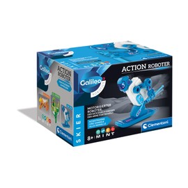 Galileo Robotics Action Robot - Skis - Kit for a Skiing Robot - Experiment Box for Children from 8 Years by Clementoni 59430
