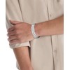 Calvin No Small Men's Structured Links Stainless Steel Link Bracelet
