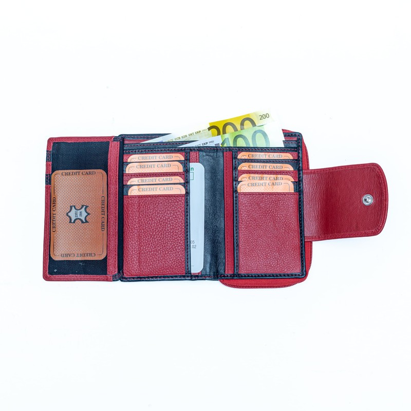 LBN Crimson Noir Women's Purse, red, Triple