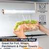Deiss Pro Paper Towel Holder – Under Cabinet, Wall Mount,