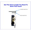 Extra Long Screws for Outlets Receptacles and Switches - Perfect